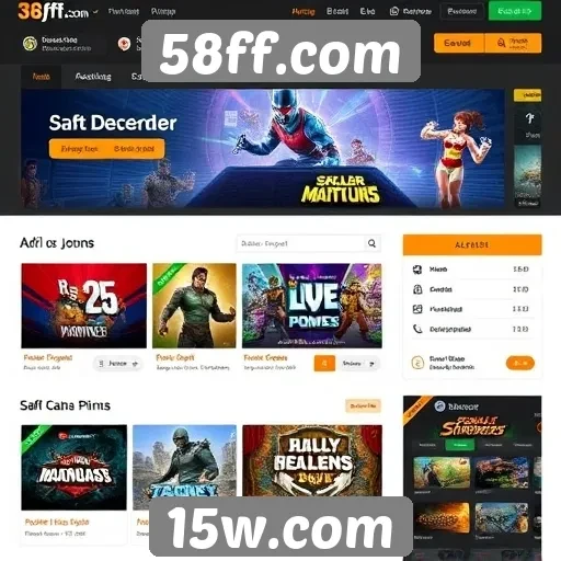 Facilidade de navegação em 58ff.com é um diferencial