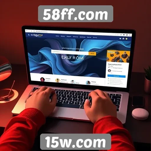 Experiência do usuário no 58ff.com e sua interface